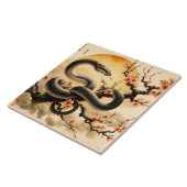 Fantasy Niedlich Snake Branch Blume Fliese (Seite)