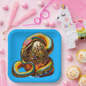 Fantasy Niedlich Snake Egg Vibranly Pappteller (Party)