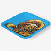 Fantasy Niedlich Snake Egg Vibranly Pappteller (Gewinkelt)