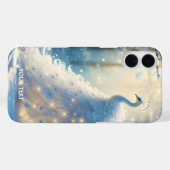 Fantasy Niedlich Snow White Peacock Case-Mate iPhone Hülle (Rückseite (Horizontal))