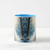 Fantasy Niedlich Snow White Peacock Tasse (Zentrum)