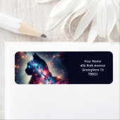 Fantasy Niedlich Space Cat Stars (Insitu)