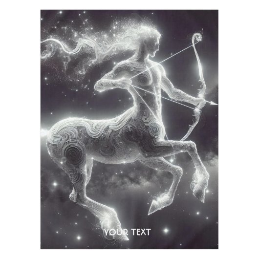 Fantasy Niedlich Space Stars Centaur Tischdecke (Vorderseite)