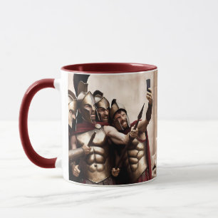 Fantasy Niedlich Spartan Warriors Selfie Tasse