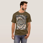 Fantasy Niedlich Spirituosen Treppe T-Shirt (Vorne ganz)