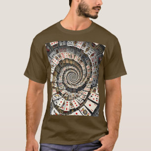 Fantasy Niedlich Spirituosen Treppe T-Shirt