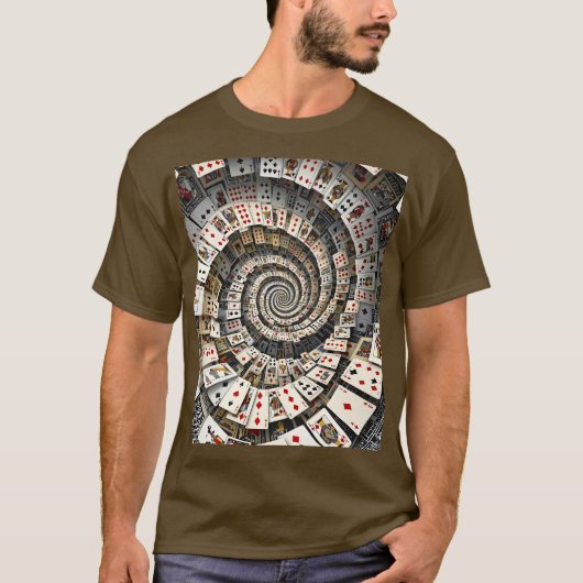 Fantasy Niedlich Spirituosen Treppe T-Shirt (Vorderseite)
