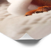 Fantasy Niedlich Squirrel Coffee Cup Poster (Ecke)