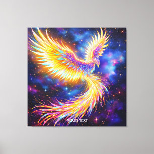 Fantasy Niedlich Starlight Phoenix Space Leinwanddruck
