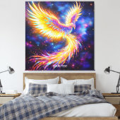 Fantasy Niedlich Starlight Phoenix Space Leinwanddruck (Insitu (Schlafzimmer))