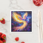 Fantasy Niedlich Starlight Phoenix Space Serviette (Beispiel)