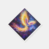 Fantasy Niedlich Starlight Phoenix Space Serviette (Ecke)