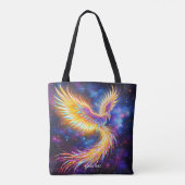 Fantasy Niedlich Starlight Phoenix Space Tasche (Rückseite)