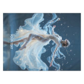 Fantasy Niedlich Stars Lady Dancing Tischdecke (Vorderseite (Horizontal))