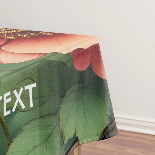 Fantasy Niedlich Steampunk Bird Blume Tischdecke (Beispiel)