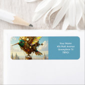 Fantasy Niedlich Steampunk Bird Sky (Insitu)