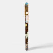 Fantasy Niedlich Steampunk Bird Sky Case-Mate iPhone Hülle (Rückseite / Links)