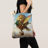 Fantasy Niedlich Steampunk Bird Sky Tasche (Von Nahem)