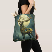 Fantasy Niedlich Steampunk Deer Forest Tasche (Von Nahem)