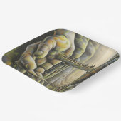 Fantasy Niedlich Stone Hand Bridge Pappteller (Gewinkelt)