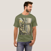 Fantasy Niedlich Stone Hand Bridge T-Shirt (Vorne ganz)