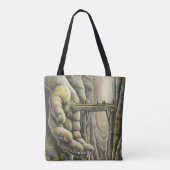 Fantasy Niedlich Stone Hand Bridge Tasche (Rückseite)