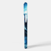 Fantasy Niedlich Stormy Clouds Lighting Case-Mate iPhone Hülle (Rückseite / Links)