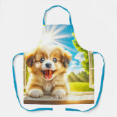 Fantasy Niedlich Sun Baby Dog Schürze (Vorderseite)