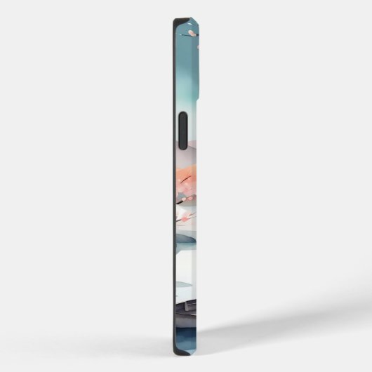 Fantasy Niedlich Sun Sakura Boat Case-Mate iPhone Hülle (Rückseite / Rechts)