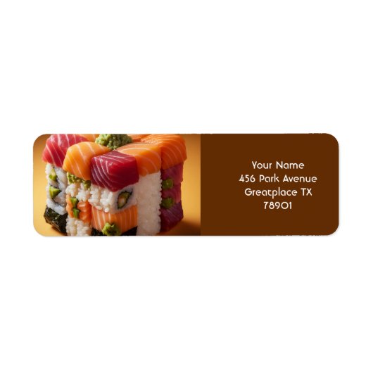 Fantasy Niedlich Sushi Small Cube (Vorne)