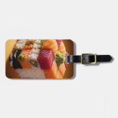 Fantasy Niedlich Sushi Small Cube Gepäckanhänger (Vorderseite horizontal)