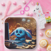 Fantasy Niedlich Sweet Little Monster Pappteller (Party)