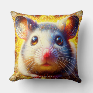 Fantasy Niedlich Sweet Surreal Mice Kissen