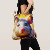 Fantasy Niedlich Sweet Surreal Mice Tasche (Von Nahem)