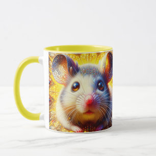 Fantasy Niedlich Sweet Surreal Mice Tasse