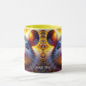 Fantasy Niedlich Sweet Surreal Mice Tasse (Zentrum)