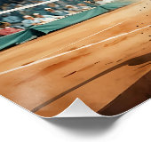 Fantasy Niedlich Tennis Player Ball Poster (Ecke)