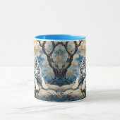 Fantasy Niedlich Tiger Chinesischer Stil Tasse (Zentrum)