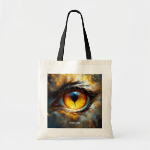 Fantasy Niedlich Tiger Orange Eye Tragetasche