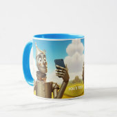 Fantasy Niedlich Tin Man Road Tasse (Vorderseite Links)