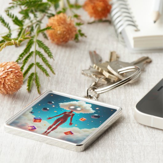 Fantasy Niedlich Tiny Abstrakt Schlüsselanhänger (Seite)