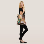 Fantasy Niedlich Tiny Iridescent Dragon Tasche (Am Model)