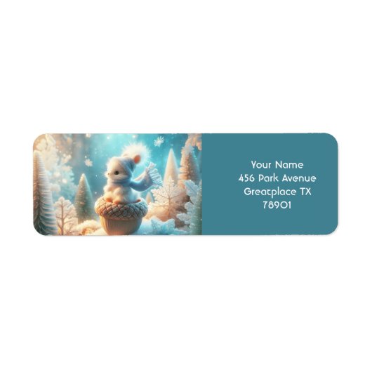 Fantasy Niedlich Tiny White Creature (Vorne)