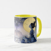 Fantasy Niedlich Trees Moon Tasse (VorderseiteRechts)
