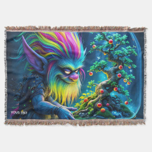 Fantasy Niedlich Troll Bonsai Tree Decke