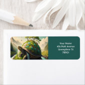 Fantasy Niedlich Turtle Waterfall Forest (Insitu)