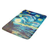 Fantasy Niedlich Van Gogh Inspiriert Badematte (Schrägansicht)