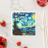 Fantasy Niedlich Van Gogh Inspiriert Serviette (Beispiel)