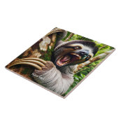 Fantasy Niedlich Very Angry Sloth Fliese (Seite)