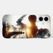 Fantasy Niedlich Violin Girl Case-Mate iPhone Hülle (Rückseite (Horizontal))